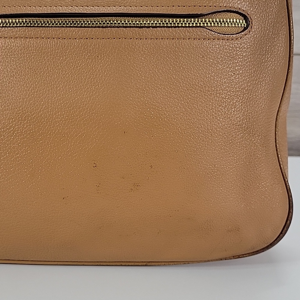 Coach Ellie File Tan Pebble Leather Crossbody Shoulder Bag C1648 - Picture 6 of 16
